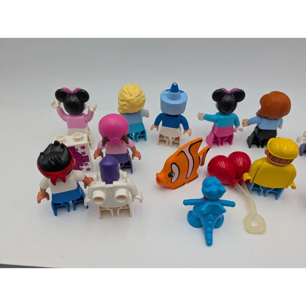 Lego Duplo Disney Marvel Character Figure Lot Minnie Jake Neverland Frozen Bob‎
